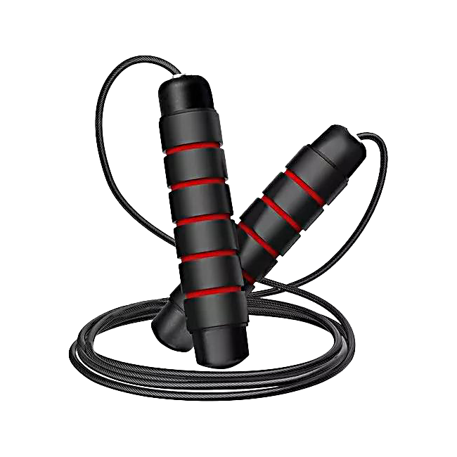 Adjustable Skipping Ropes - Jump Rope Skip Aerobic Crossfit Fitness Exercise Training Speed Bearing Workout Indoor & Outdoor