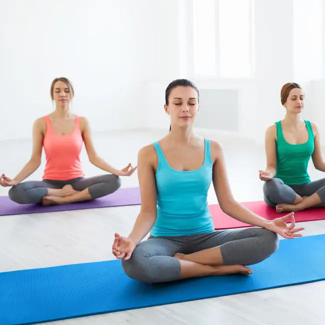 Purple Anti-Tear Yoga Mat - Non-Slip Gym Moisture Proof Equipment Sport Pilates Fitness Workout