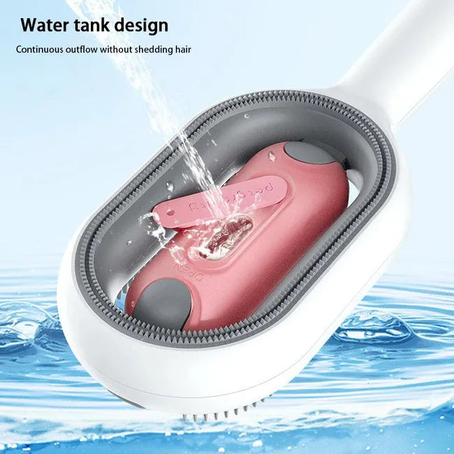 Pet Hair Brush - Cleaning Tool Cat Comb For Grooming And Care Dog Brush