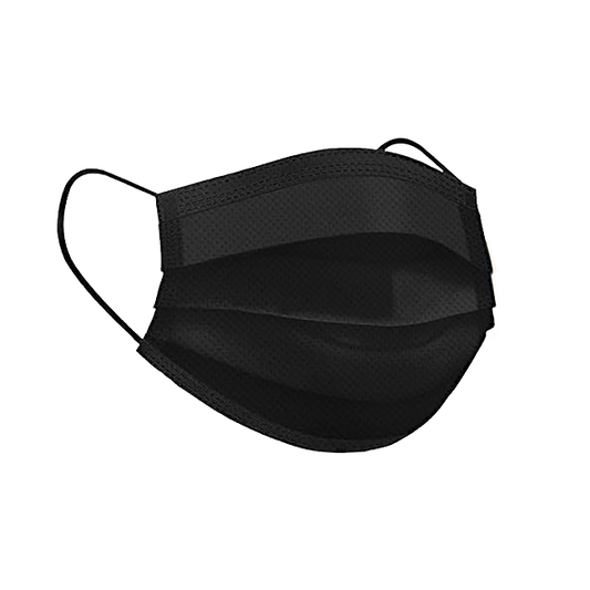 Face Masks 100 Pack - 3 Ply Disposable/Filter Protection for Adult