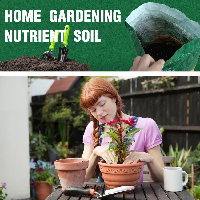 11lb Organic Potting Soil Mix- Indoor/Outdoor Gardening Vegetables, Flowers, Fruits and other plants