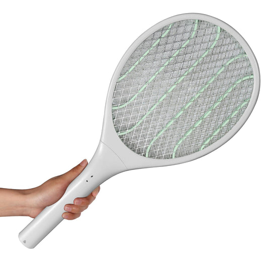 Electric Mosquito Fly Swatter- Handheld Bug Zapper Racket Insect Killer USB