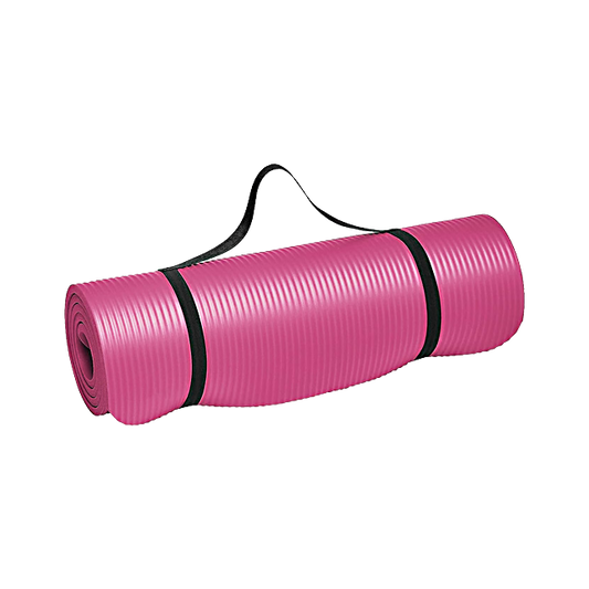 Yoga Mats - 10mm Extra Thick Non-Slip with Carrying Straps(72" x 24")